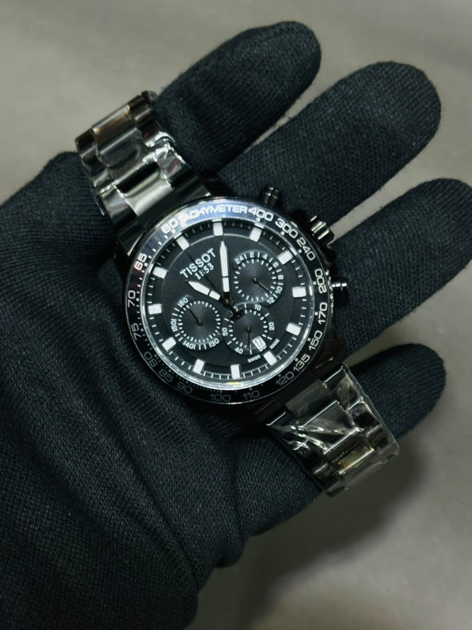 Tissot PR 100 Chronograph in Yellow Gold Bracelet