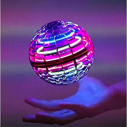 Flying Ball Boomerang Flyorb Magic With LED Lights Drone Hover Ball Stress Release Flying Spinner Fidget Toys Kids Family Gifts