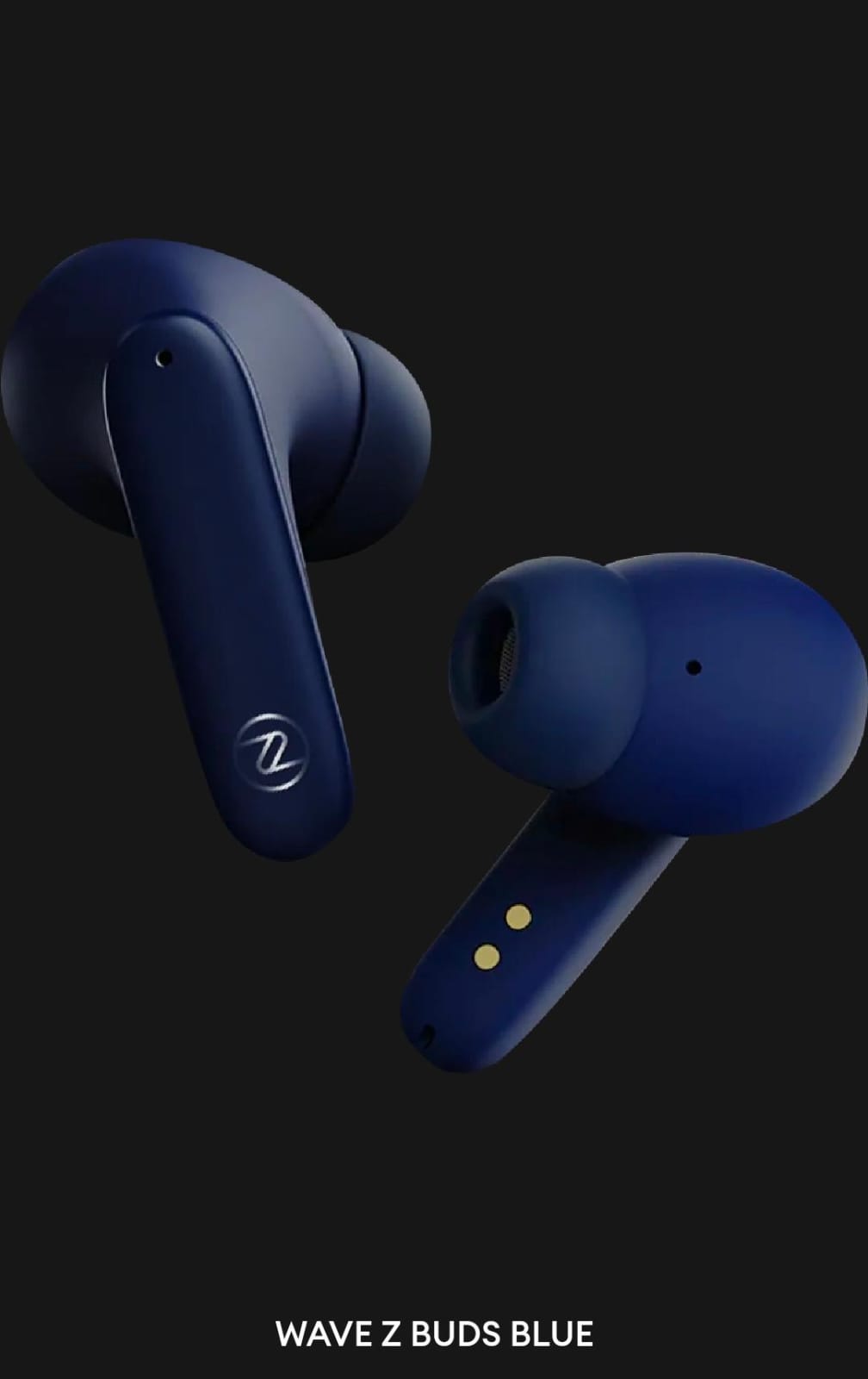 Zero ZBUDS Wave Wireless Earbuds | Bluetooth 5.3 | Quad Mic ENC | 60H Playtime | IPX5 Waterproof