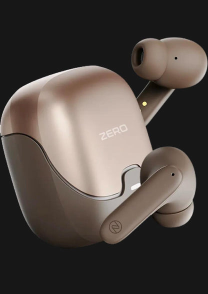 Zero ZBUDS Wave Wireless Earbuds | Bluetooth 5.3 | Quad Mic ENC | 60H Playtime | IPX5 Waterproof