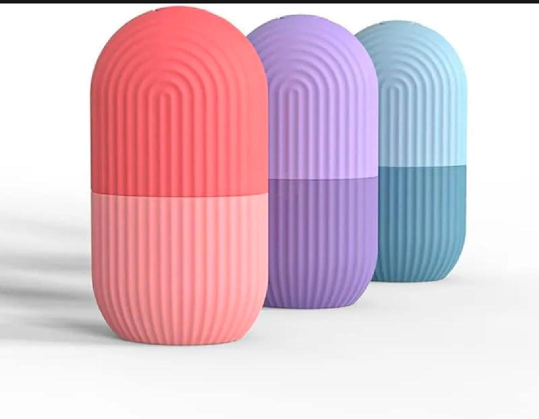 Face Stone Jade Roller Massager with Gua Sha Stone And Ice Roller Multicolour Set Faceck Body Ice Cubial Roller 100% Natural Stone Jade Roller For Skin Eye Ne