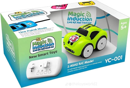 Magic Induction Line Following RC Car – Smart Drawing Track Toy for Kids