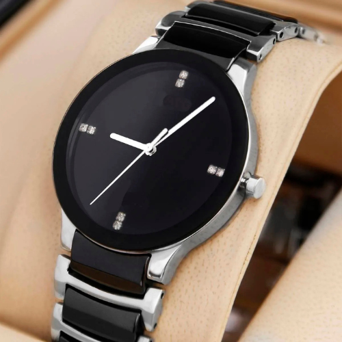 Chain Watch for Men Stainless Steel Wrist Watch