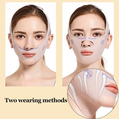 Skin Care Beauty face Mask Facial Shaper Belt Jawline Lifting Mask Skin Tightening Face Band Double Chin Reducer Face Lift Bandage V Line Slimming Beauty Sleep Mask
