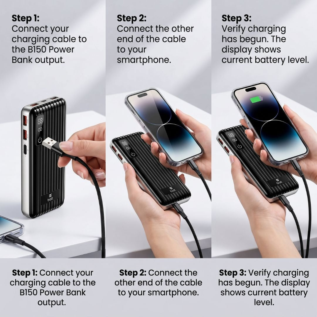 20000mAh Fast Charging Power Bank Portable Power Bank with LED Digital Display