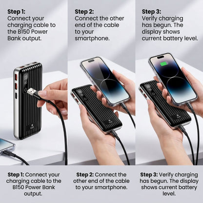 20000mAh Fast Charging Power Bank Portable Power Bank with LED Digital Display