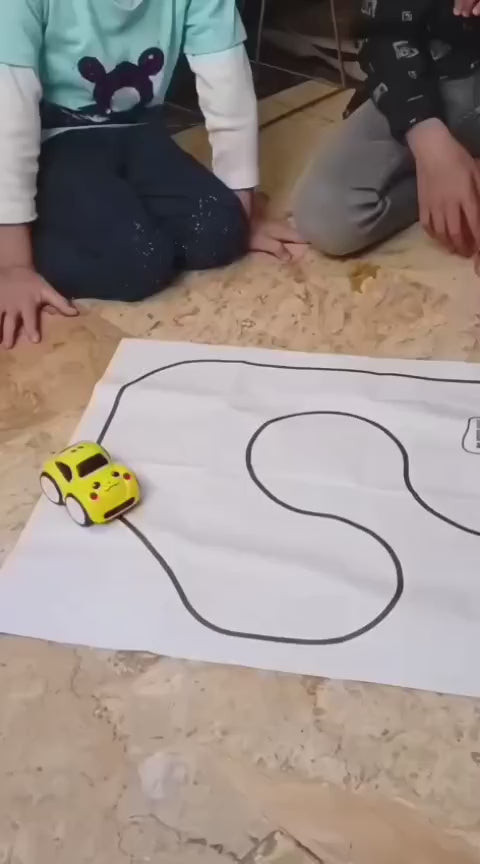 Magic Induction Line Following RC Car – Smart Drawing Track Toy for Kids